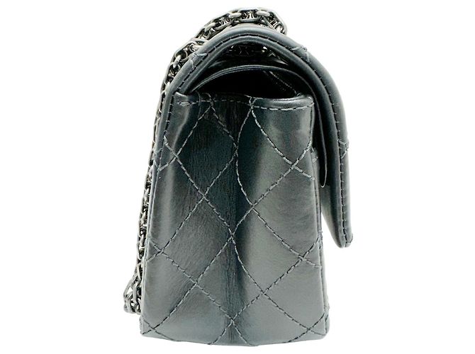 Timeless Borsa a spalla con catena Matelassé Chanel Grigio antracite - vista 3