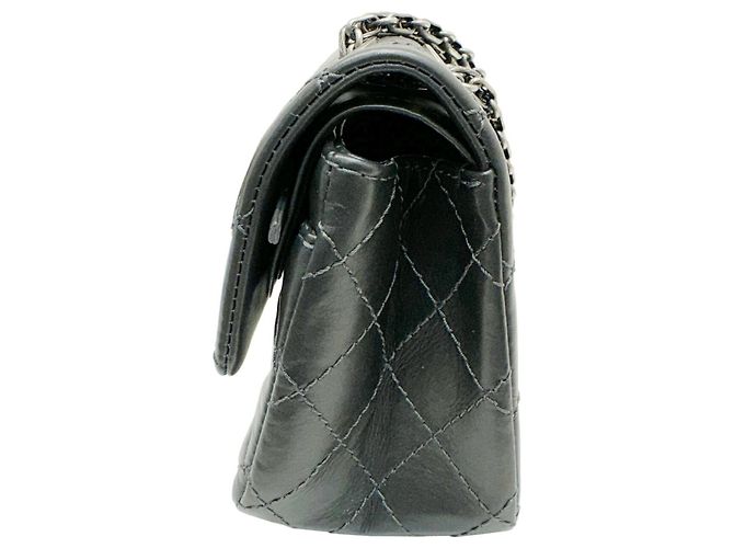 Timeless Borsa a spalla con catena Matelassé Chanel Grigio antracite - vista 4