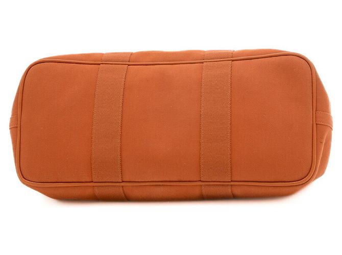 Hermès Borsa Hermes Valparaiso MM Arancione - vista 7