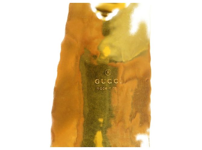 Orecchini a clip in metallo e pietra Gucci - vista 5
