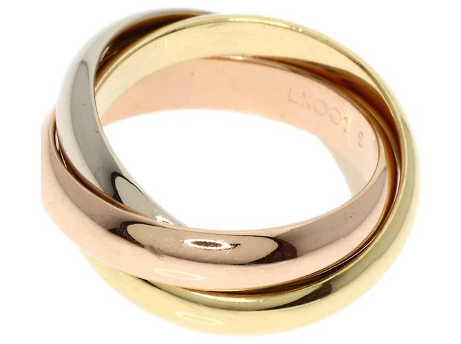 Anillo Cartier Trinity #48 en oro amarillo de 18 quilates - vista 6