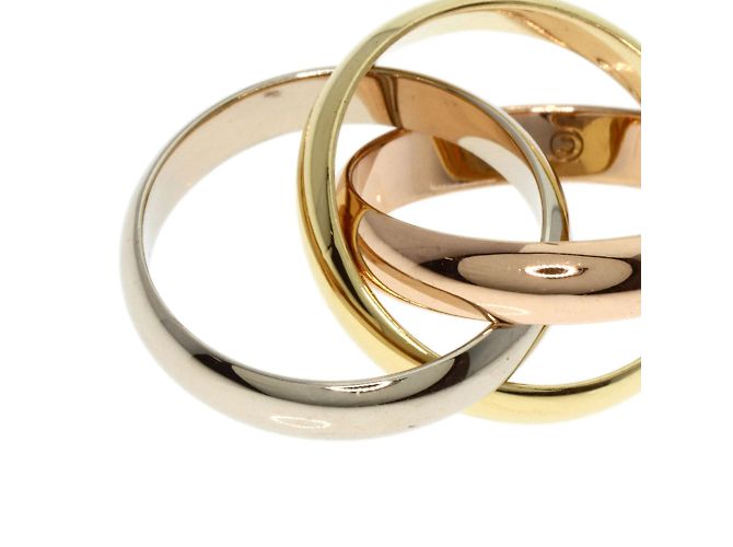 Anillo Cartier Trinity #48 en oro amarillo de 18 quilates - vista 7