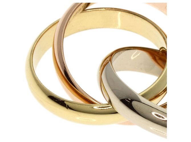Anillo Cartier Trinity #48 en oro amarillo de 18 quilates - vista 8