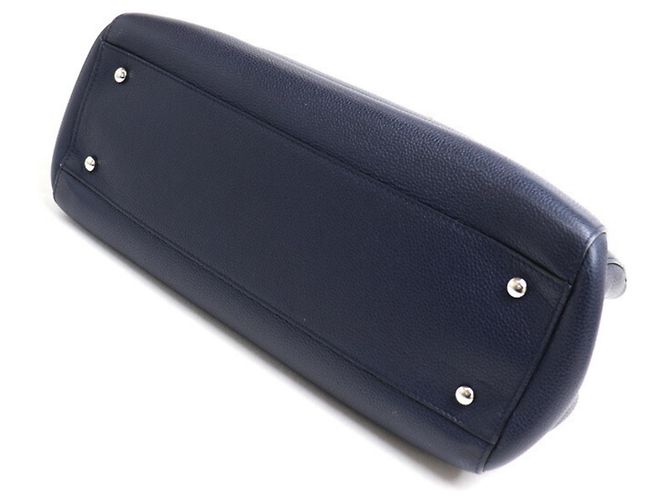 Borsa a spalla 2 vie Chanel Neo Executive Tote Blu navy - vista 3