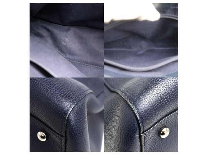 Borsa a spalla 2 vie Chanel Neo Executive Tote Blu navy - vista 7