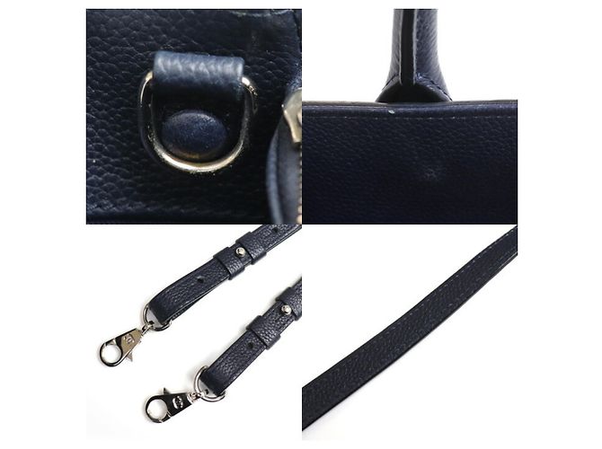 Borsa a spalla 2 vie Chanel Neo Executive Tote Blu navy - vista 9