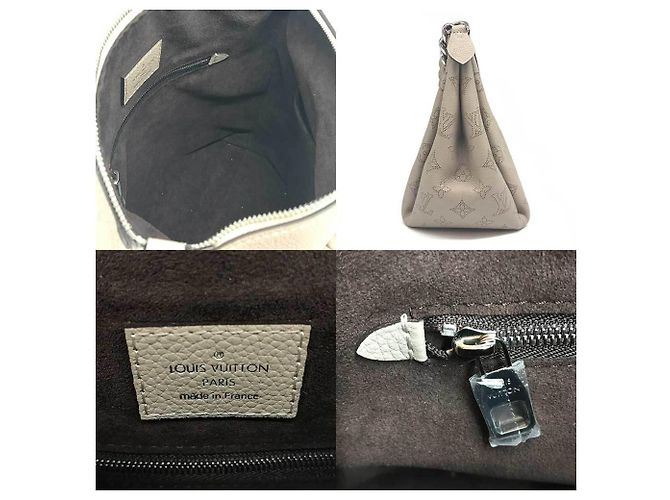 Mahina Babylone Borsa a Spalla Babylon Chain BB di Louis Vuitton Beige - vista 5