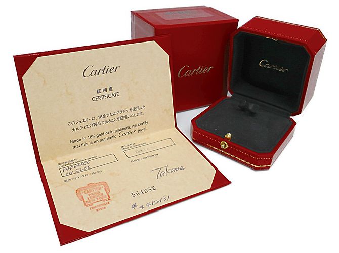 Anello Cartier Love B4064450 in oro rosa - vista 10