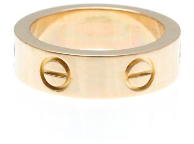 Anello Cartier Love B4064450 in oro rosa - vista 3