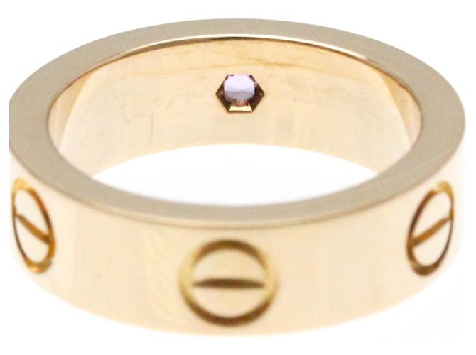 Anello Cartier Love B4064450 in oro rosa - vista 8