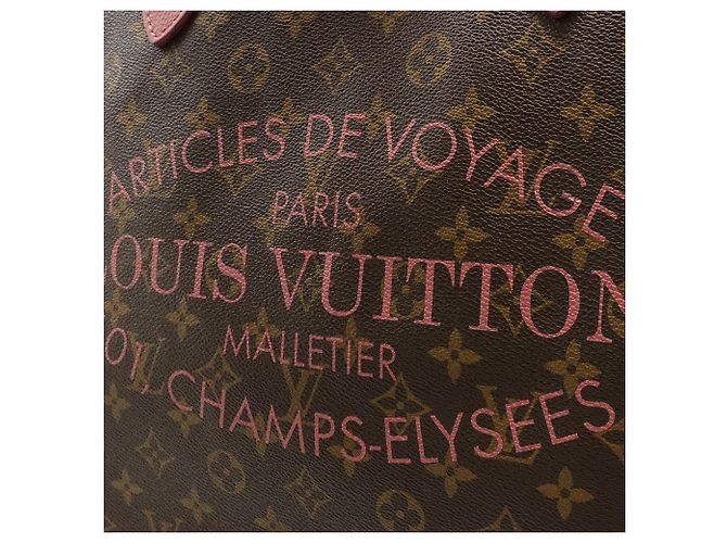 Neverfull GM Tote Bag aus Monogram Ikat Flower von Louis Vuitton Pink - Ansicht 10