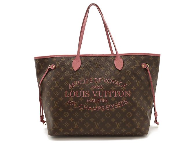 Neverfull GM Tote Bag aus Monogram Ikat Flower von Louis Vuitton Pink - Ansicht 2
