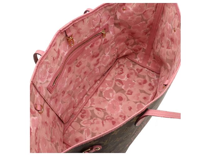 Neverfull GM Tote Bag aus Monogram Ikat Flower von Louis Vuitton Pink - Ansicht 6