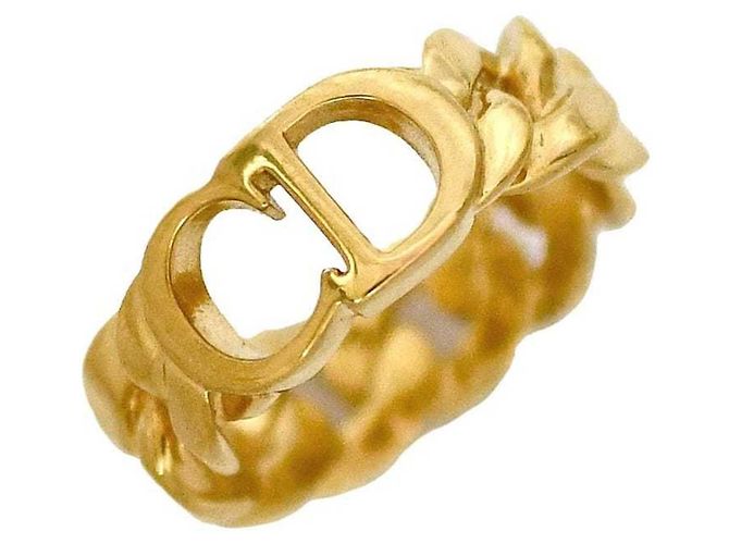 Goldplattierter Bandring Christian Dior - Ansicht 2