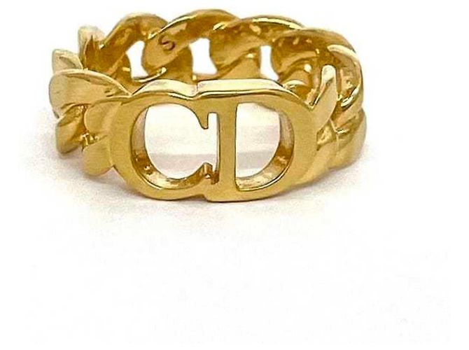 Goldplattierter Bandring Christian Dior - Ansicht 3