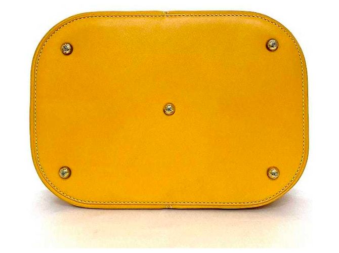 Borsa a spalla in pelle Loewe Anton Arancione - vista 6