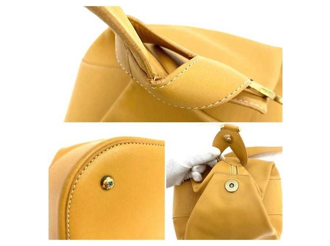 Borsa a spalla in pelle Loewe Anton Arancione - vista 8
