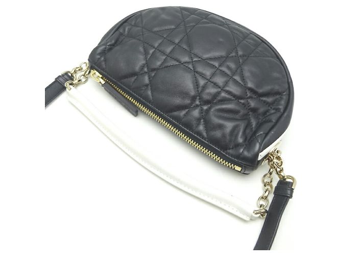 Borsa hobo piccola Christian Dior Vibe Nero - vista 4