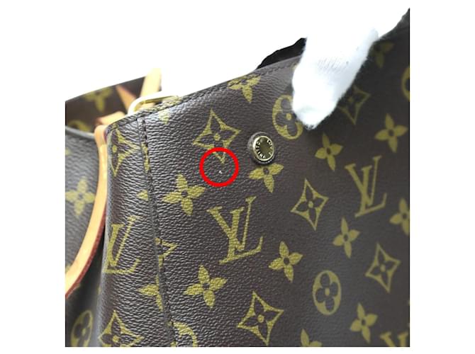 Borsa a Spalla Montaigne BB Monogramma Louis Vuitton Marrone - vista 10