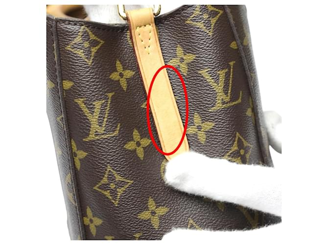 Borsa a Spalla Montaigne BB Monogramma Louis Vuitton Marrone - vista 11
