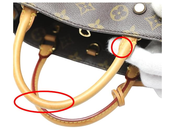 Borsa a Spalla Montaigne BB Monogramma Louis Vuitton Marrone - vista 14