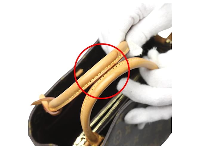 Borsa a Spalla Montaigne BB Monogramma Louis Vuitton Marrone - vista 15