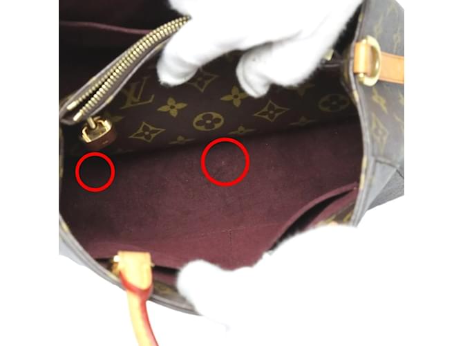 Borsa a Spalla Montaigne BB Monogramma Louis Vuitton Marrone - vista 17
