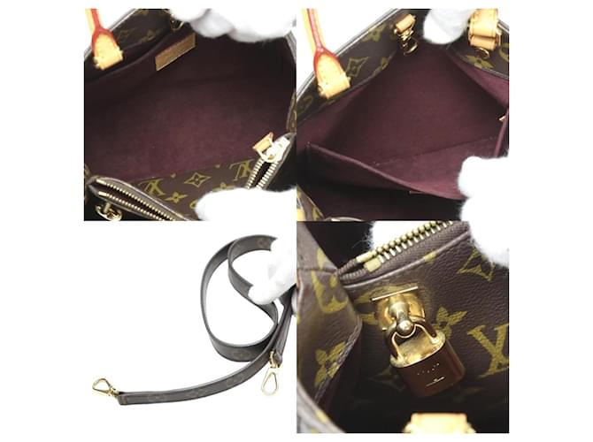 Borsa a Spalla Montaigne BB Monogramma Louis Vuitton Marrone - vista 19