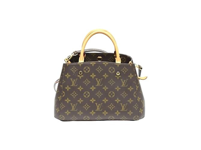 Borsa a Spalla Montaigne BB Monogramma Louis Vuitton Marrone - vista 2