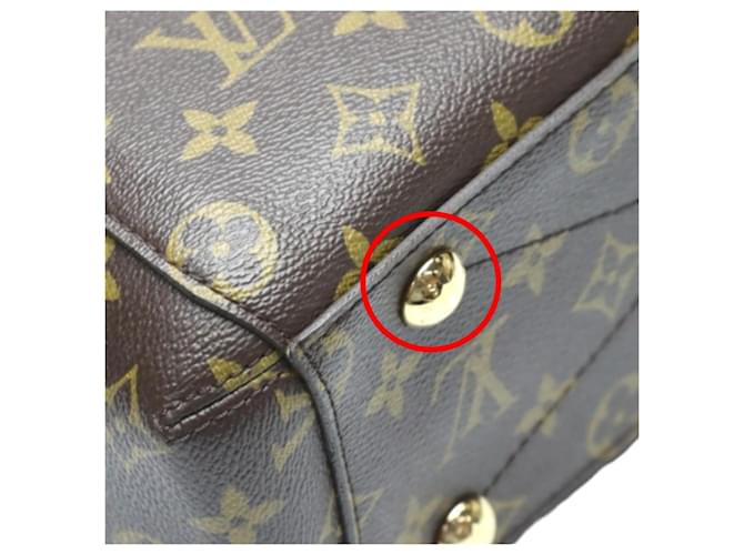 Borsa a Spalla Montaigne BB Monogramma Louis Vuitton Marrone - vista 6