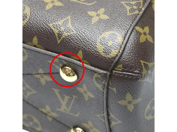 Borsa a Spalla Montaigne BB Monogramma Louis Vuitton Marrone - vista 9
