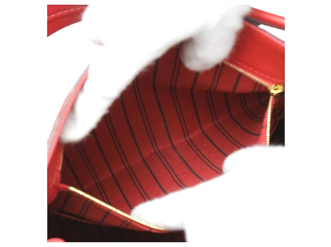 Bolsa Spontini em Monogram Empreinte Louis Vuitton Vermelho - vista 14