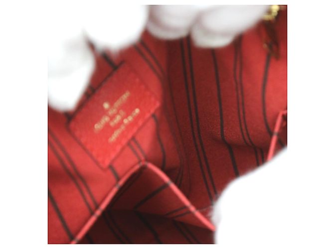 Bolsa Spontini em Monogram Empreinte Louis Vuitton Vermelho - vista 16