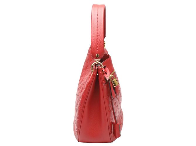 Bolsa Spontini em Monogram Empreinte Louis Vuitton Vermelho - vista 4
