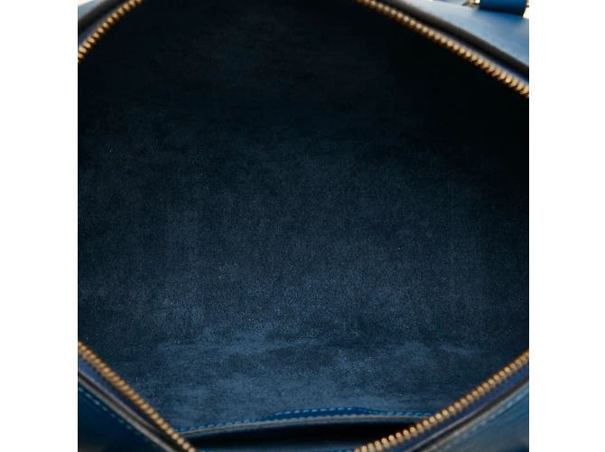 Borsa Epi Soufflot Louis Vuitton Blu - vista 10