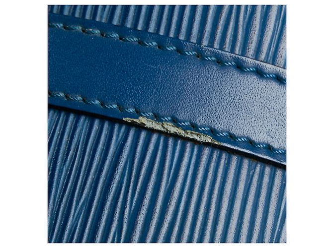 Borsa Epi Soufflot Louis Vuitton Blu - vista 8