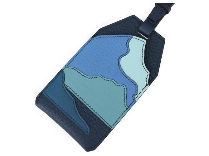 Hermès Charm de bolsa Hermes Endless Road Azul - vista 2