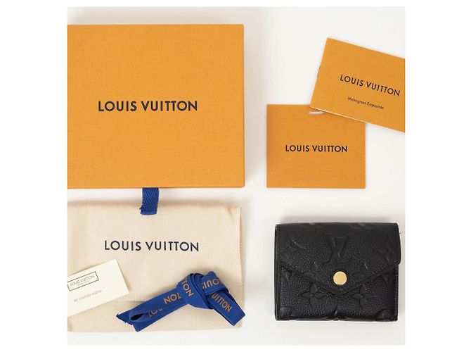 Portafoglio Zoe Empreinte Nero Louis Vuitton a tre pieghe - vista 8