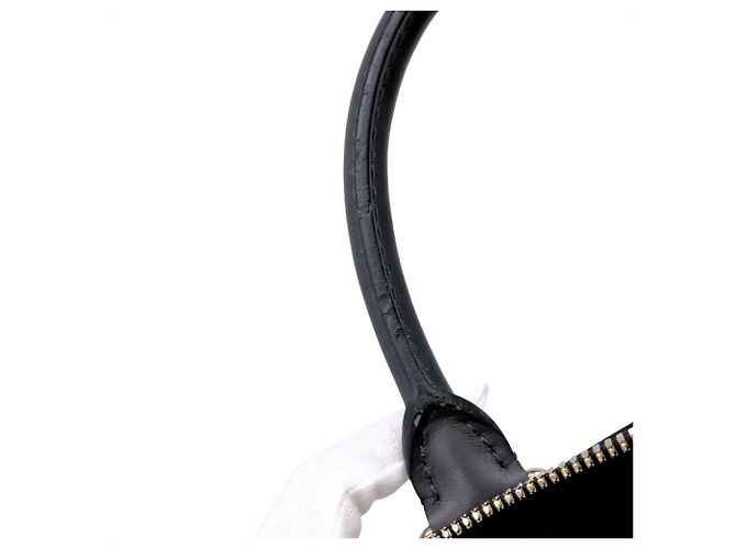 Borsa a mano Louis Vuitton Lockit Cuir Ombre Nero - vista 14