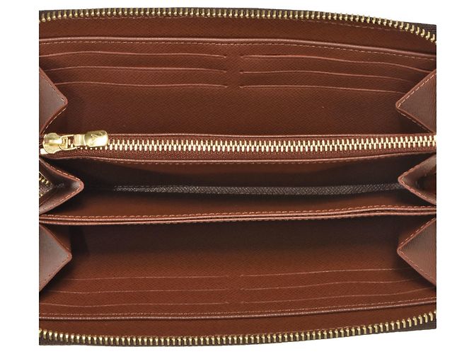Cartera Zippy Monogram Louis Vuitton Castaño - vista 5