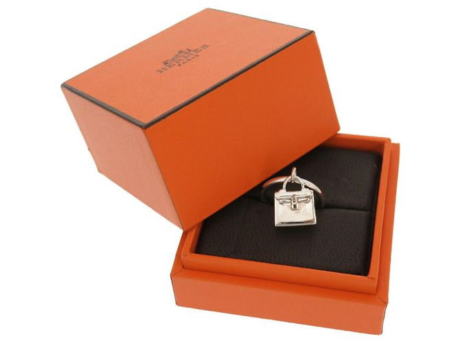 Hermès Hermes Amulett Kelly Ring aus Silber 925 - Ansicht 4