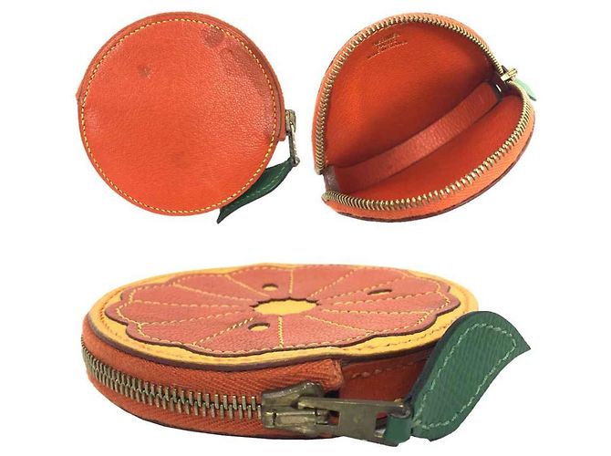 Hermès Portamonete Tutti Frutti Arancione Hermes - vista 2