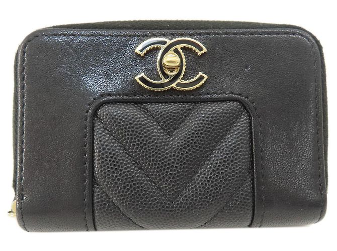 Tarjetero Chanel Mademoiselle Negro - vista 11