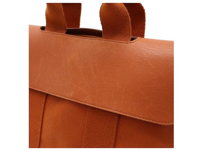 Hermès Borsa tote Hermes Valparaiso PM Arancione - vista 9