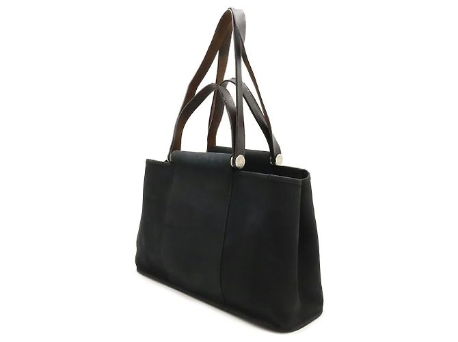 Hermès Borsa Tote Hermes Cabag Elan PM Nero - vista 3
