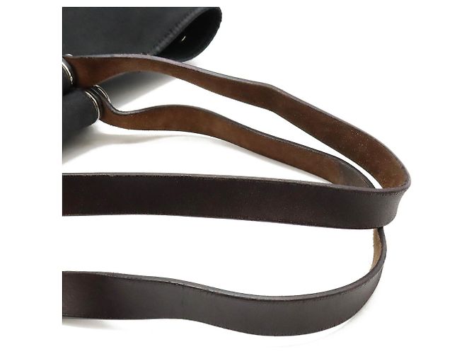 Hermès Borsa Tote Hermes Cabag Elan PM Nero - vista 9