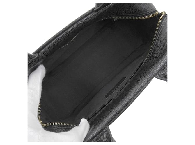 Borsa Boston Chanel Coco Mark Nero - vista 3