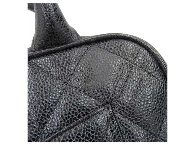 Borsa Boston Chanel Coco Mark Nero - vista 5