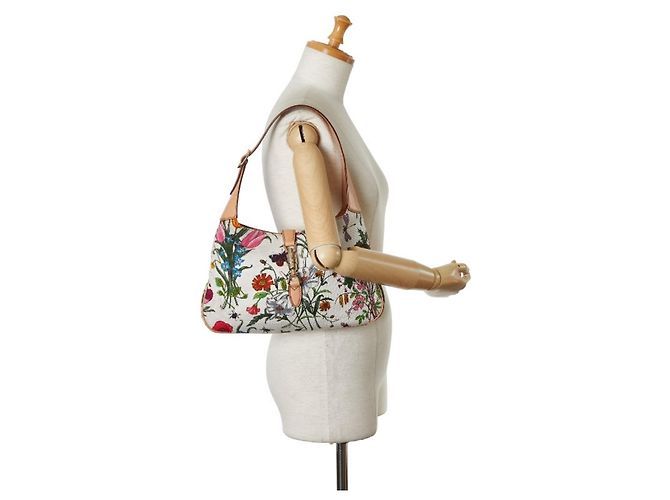 Bolsa Gucci New Jackie Flora - vista 10