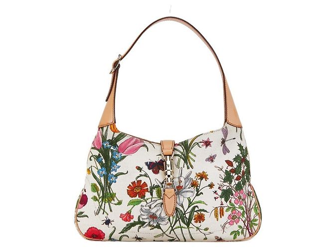 Bolsa Gucci New Jackie Flora - vista 2